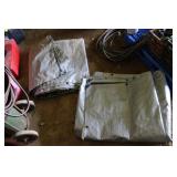 (2) LARGE TARPS