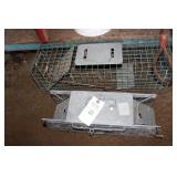 (2) SMALL BOX TRAPS