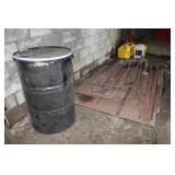 PALLET OF STEEL FLAT, SQUARE, ROUND,CHANNEL
