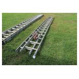 UNMARKED 40 FT EXTENSION LADDER