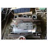 PALLET OF ASSORTED STEEL AND AIR TANK