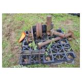 RAIL ROAD JACK AND BALANCE OF PALLET