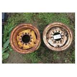 (2) 14" IMPLEMENT RIMS