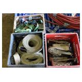 (3) CRATES OF 1 / 2" RATCHET STRAPS