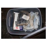 TOTE OF ASSORTED TIRE TUBES