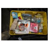 BIN W/ LARGE ASSORTMENT OF BEARINGS