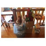 ASSORTED CHRISTMAS DECOR & WALL PAPER