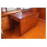 SWINGING LEG DROP LEAF TABLE