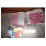(5) ASSORTED QUILTS