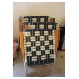(5) ALUMINUM FOLDING LAWN CHAIRS