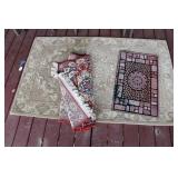 (2) AREA  RUGS