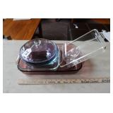 ASSORTED PYREX DISHES