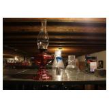 OIL LAMPS & GLOBES
