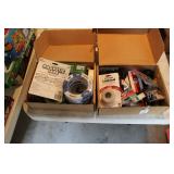 (2) BOXES OF TAPE & BATTERIES