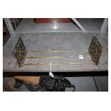 BRASS BOOKSHELF