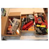 (3) BOXES OF MISC. TOOLS & HARDWARE