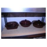 ASSORTED PYREX