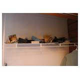 CONTENTS OF CLOSET (BY FRONT DOOR)