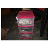 ORGANIZER W/ CONTENTS - PAINTING ITEMS