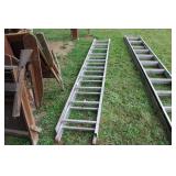 WERNER 20FT ALUMINUM EXTENSION LADDER