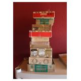 ASSORTED SHINY BRIGHT BOXES (EMPTY)