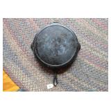 UNMARKED WAGNER WARE #14 CAST IRON SKILLET