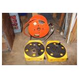 (3) EXTENSION CORD REELS
