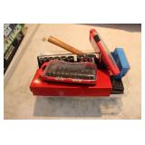 TOTE OF HOUSEHOLD TOOLS
