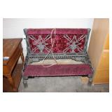 ANTIQUE IRON RELIGIOUS KNEELER