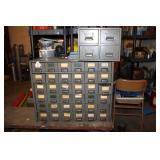 (2) HARDWARE ORGANIZERS W/ CONTENTS