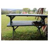OUTDOOR TABLE & BENCHS
