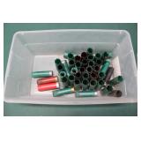 TOTE OF 12GA SHOTGUN HULLS