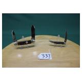 (2) QUEEN FOLDING KNIVES