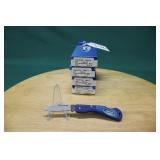 (5) CASE FORD FOLDING KNIVES