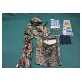 (7) FACE SHIELDS & (1) HEAD NET