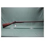 ANTIQUE BLACKPOWDER PERCUSSION SXS SHOTGUN