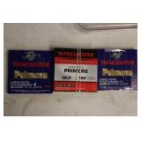 (400) + OR - WINCHESTER LARGE PISTOL PRIMERS