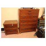 (4) PIECE FULL BEDROOM SET