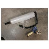 PLASTIC WRAP ROLL W/ HANDLE & TAPE GUN