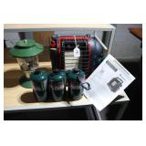 BUDDY HEATER & COLEMAN LANTERN W/ FUEL