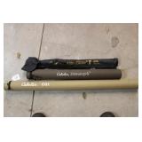 (2) CABELAS FISHING RODS & EXTRA CASE