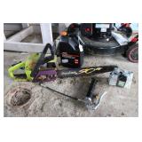 POULAN 2175 CHAINSAW & ACCESSORIES  - RUNNING