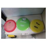 (3) DISC GOLF FRISBEES