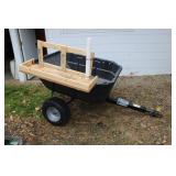 TOW BEHIND YARD CART