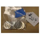(8) 1979 SUSAN B. ANTHONY DOLLARS
