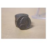 (10) ASSORTED JEFFERSON NICKELS