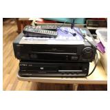APEX AD-1500 DVD PLAYER & ADMIRAL VCR PLAYER