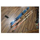 (2) SETS OF SKIS