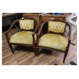 PAIR OF MCM UPHOLSTERED CHAIRS