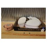 CORNINGWARE & COASTERS